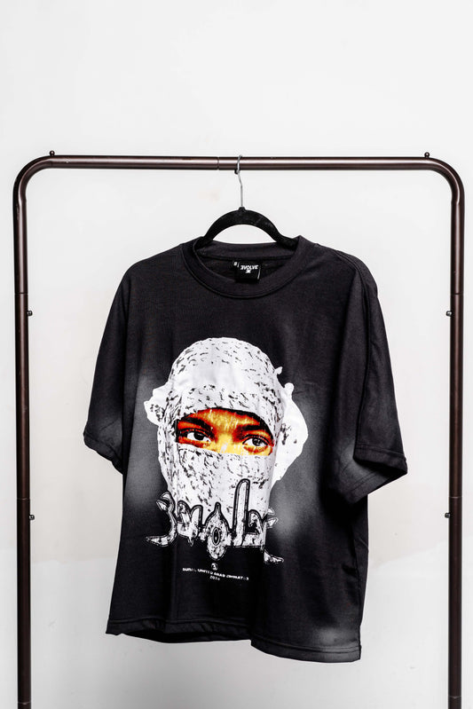 Black Turban Tee